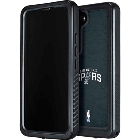 NBA San Antonio Spurs Distressed Galaxy S24 Waterproof Case